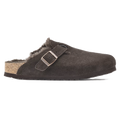 Birkenstock Boston Shearling Suede Mocha