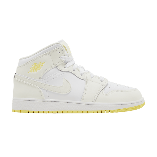 Jordan 1 Mid Sail Light Laser Orange (GS)