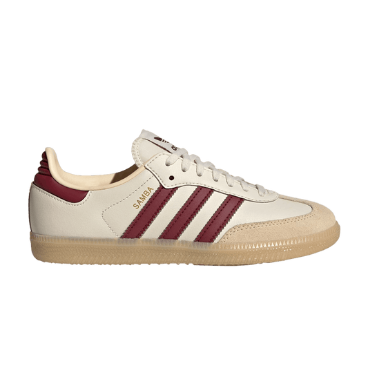 adidas Samba OG Wonder White Shadow Red Gum (GS)