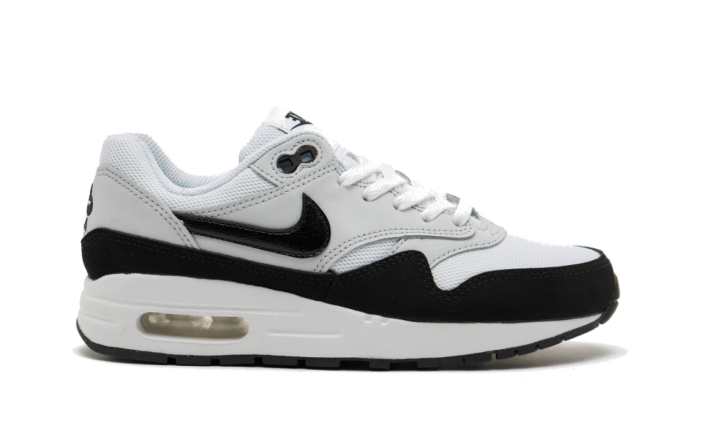 Air Max 1 GS White Black