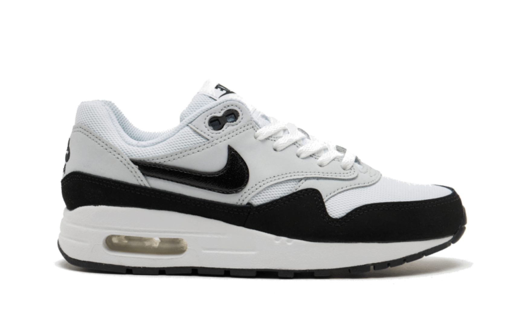Air Max 1 GS White Black
