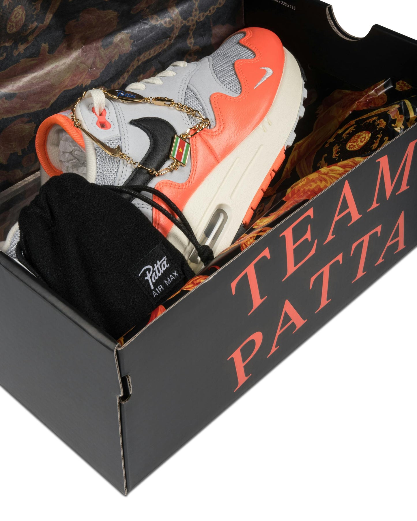 Nike Air Max 1 x Patta Waves "Hyper Crimson"