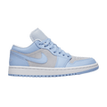 Jordan 1 Low Football Grey Aluminum (Women's)