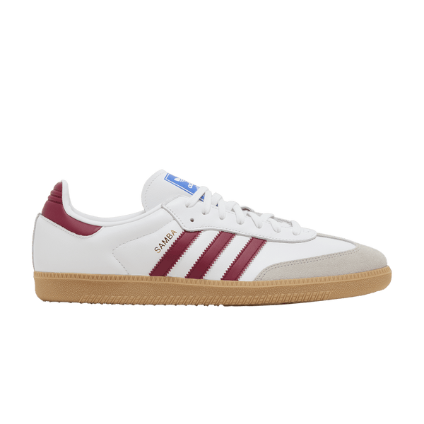 adidas Samba OG White Burgundy Gum