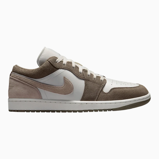 Jordan 1 Low Olive Grey/Enigma Stone-Summit White