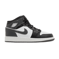 Jordan 1 Mid Black White Iron Grey (GS)