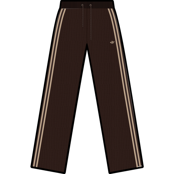 Adidas Crochet Track Pants Aurora Coffee Magic Beige