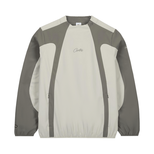 Nike x Corteiz Mid Layer Pullover Flat Pewter Grey