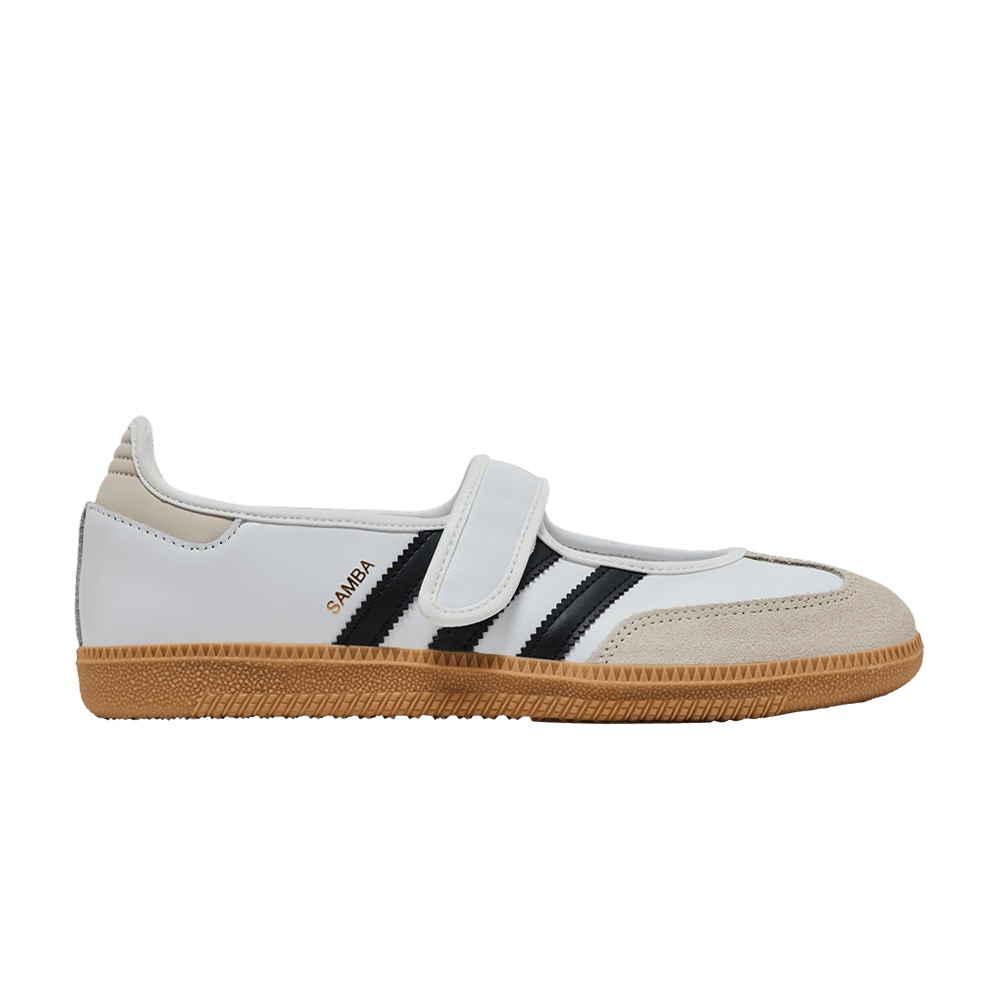 adidas Samba Jane White Black Gum (Women's)