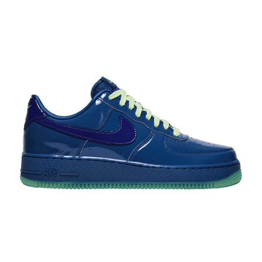 Nike Air Force 1 Low Patent Leather Mystic Navy Grape Ice