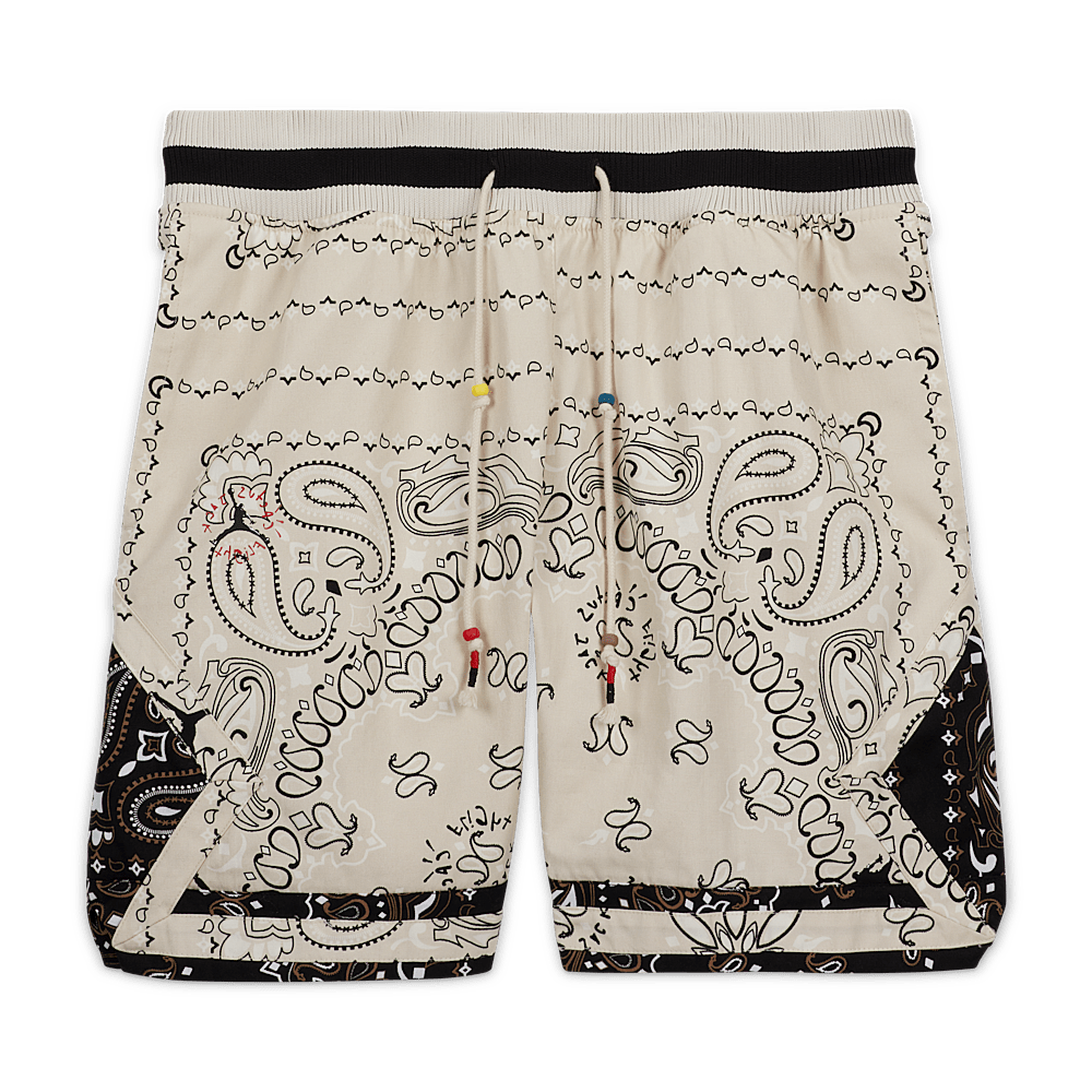 Travis Scott x Jordan Paisley Shorts Orewood