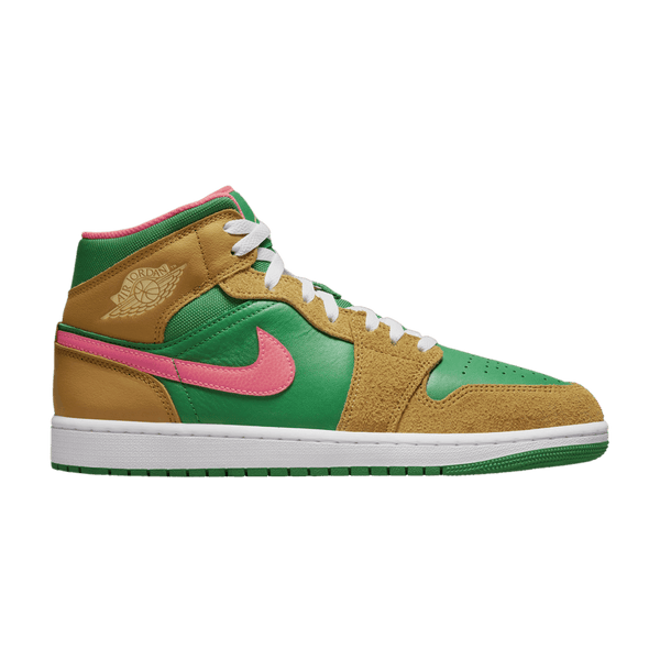 Jordan 1 Mid SE Wheat Watermelon