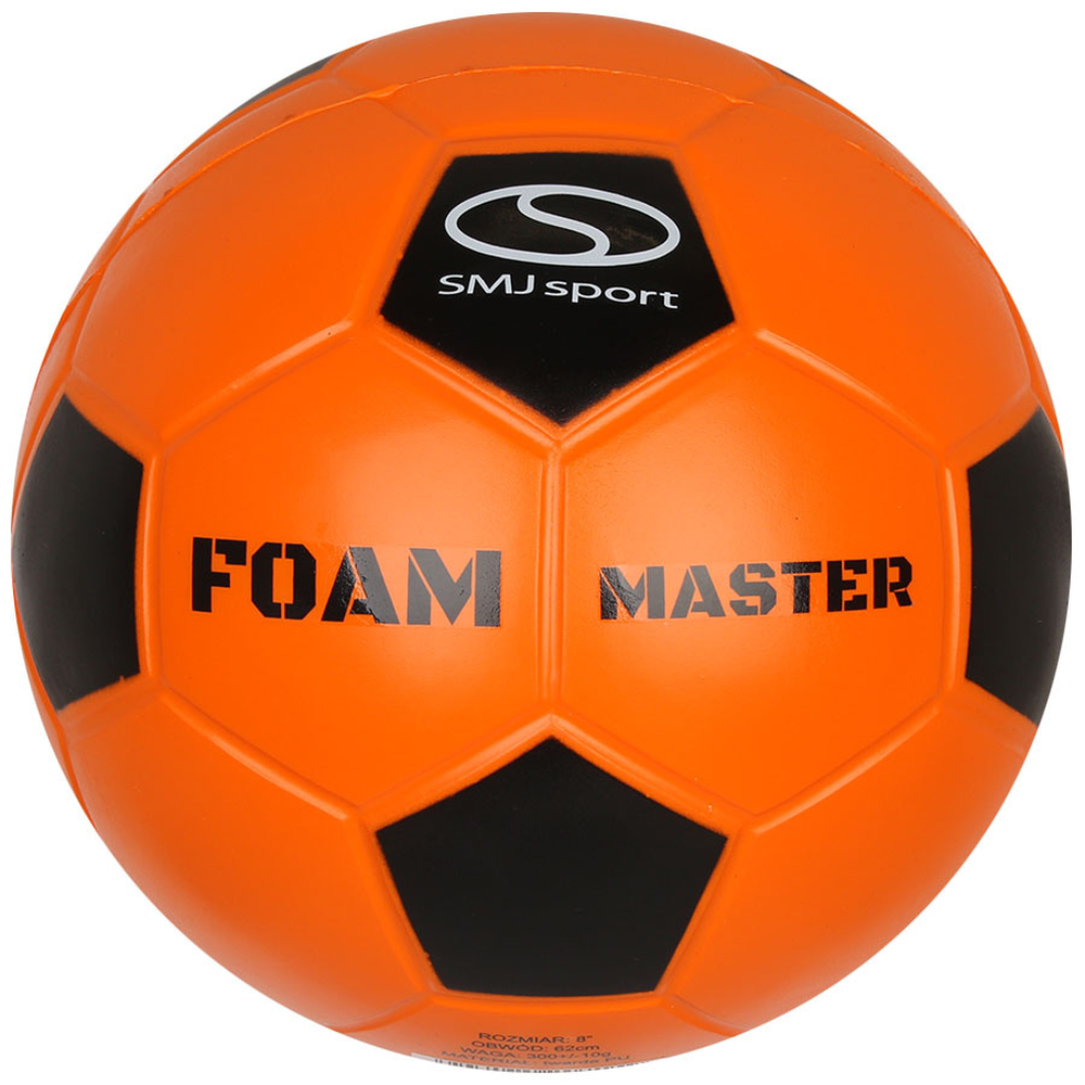 Piłka 00 SMJ Foam Master pianka pomarańczowa 62cm