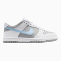 Nike Dunk Low White/Celestine Blue-Lt Smoke Grey