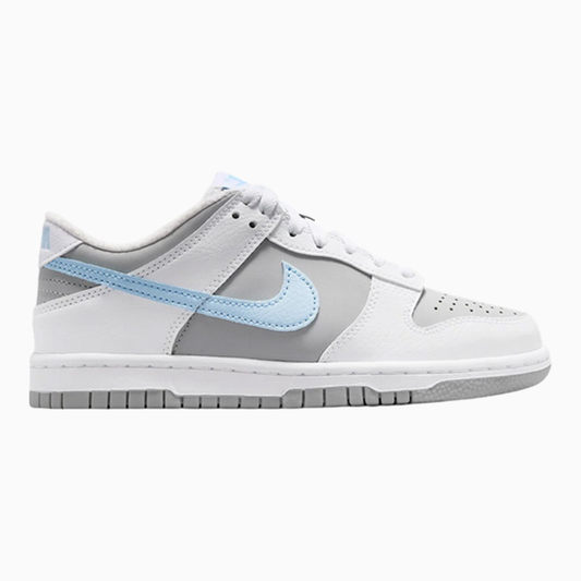 Nike Dunk Low White/Celestine Blue-Lt Smoke Grey