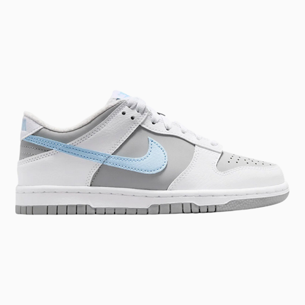 Nike Dunk Low White/Celestine Blue-Lt Smoke Grey