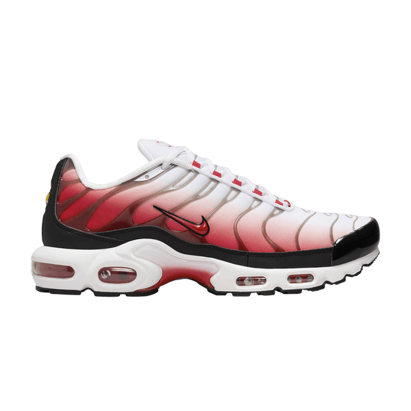 Nike Air Max Plus White Black University Red