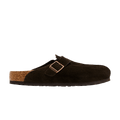 Birkenstock Boston Soft Footbed Suede  Mocha
