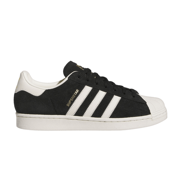 adidas Superstar Core Black Off White Gold Metallic