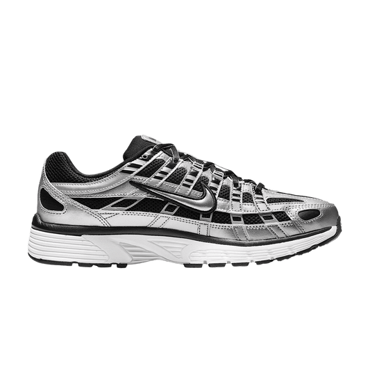 Nike P-6000 Metallic Silver Black White (Women's)