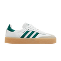 adidas Sambae White Collegiate Green Gum (Women's)