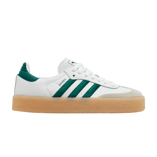 adidas Sambae White Collegiate Green Gum (Women's)