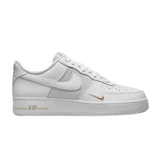 Nike Air Force 1 Low White Desert Khaki Mini Swoosh