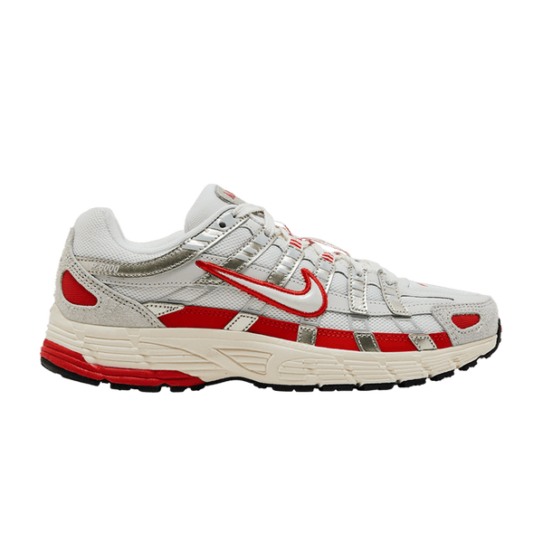 Nike P-6000 Sail Pale Ivory Light Bone Picante Red (Women's)