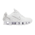 Nike Shox TL White Metallic Silver Max Orange (Women's)