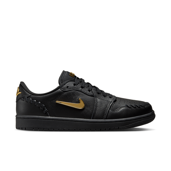 Jordan 1 Low Method of Make Black Metallic Gold (Women's)