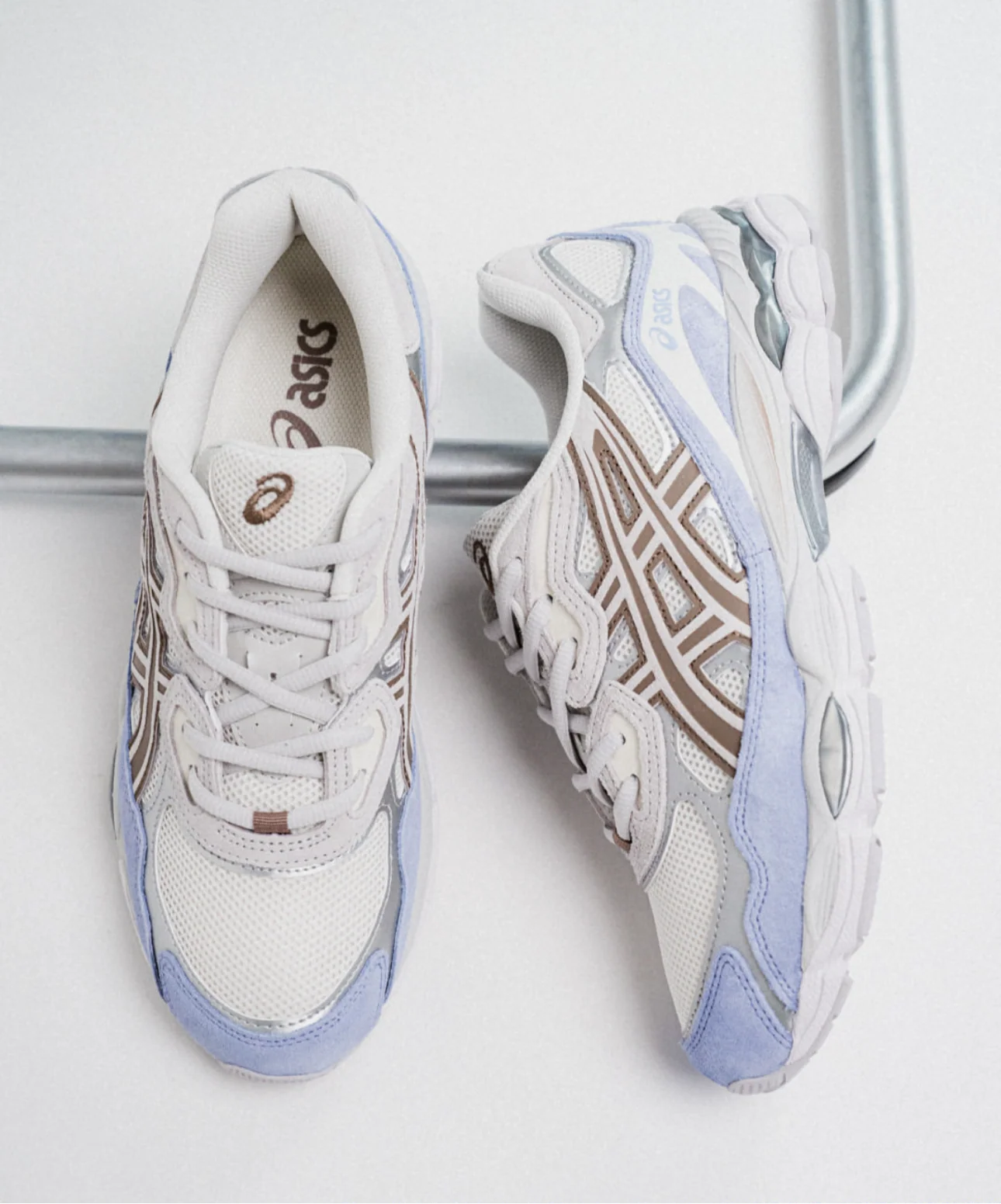 ASICS Gel-NYC Cream Cloud Grey Blue