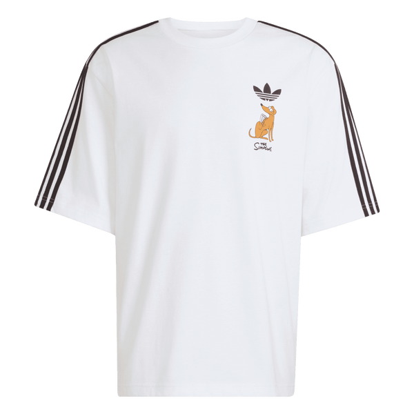 adidas Little Santas Helper Graphic T-Shirt White