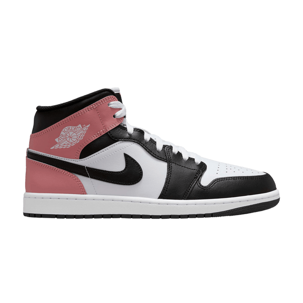 Jordan 1 Mid White Rust Pink Black