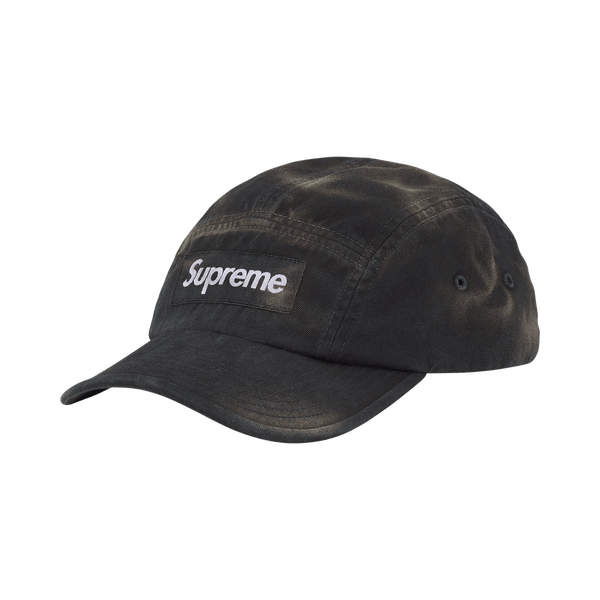 Supreme Overdyed Camp Cap 'Black'