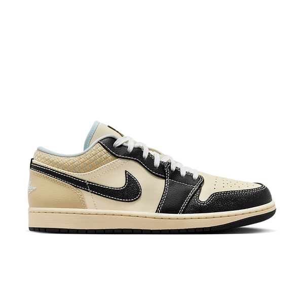 Jordan 1 Low SE Coconut Milk Black Muslin
