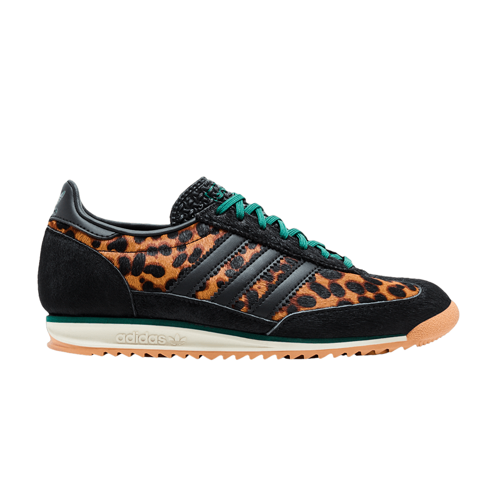 adidas SL 72 OG Leopard Print Collegiate Green (Women's)
