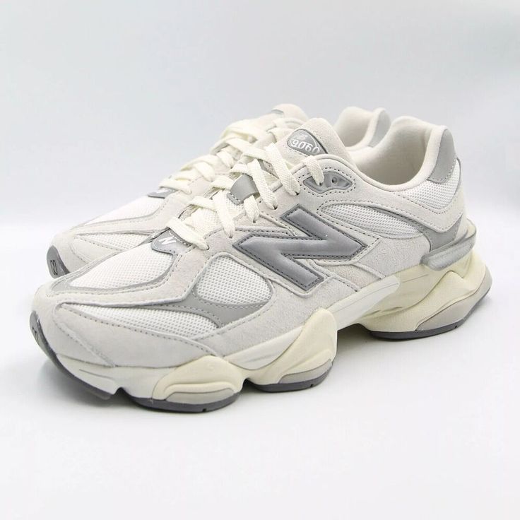 New Balance 9060 Sea Salt White