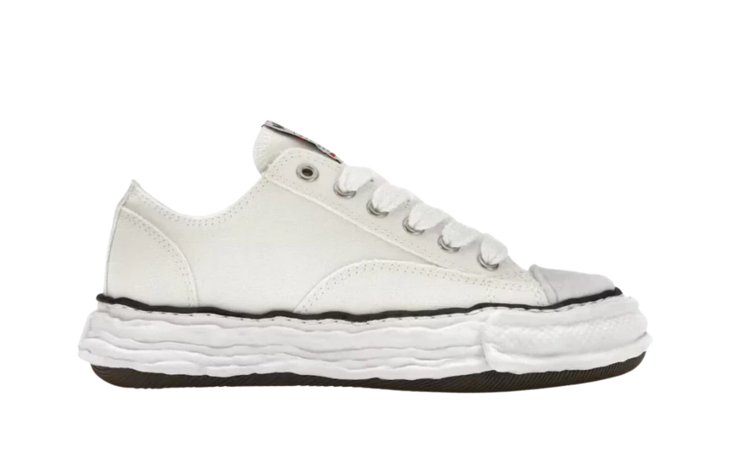 Maison Mihara Yasuhiro Peterson OG Sole Canvas Low White