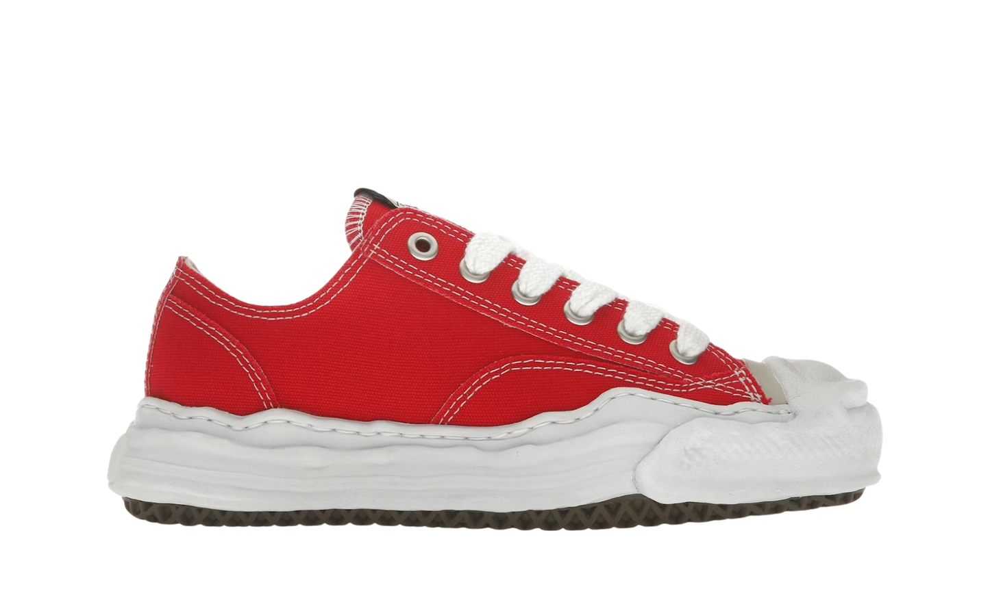 Maison Mihara Yasuhiro Hank OG Sole Canvas Low red