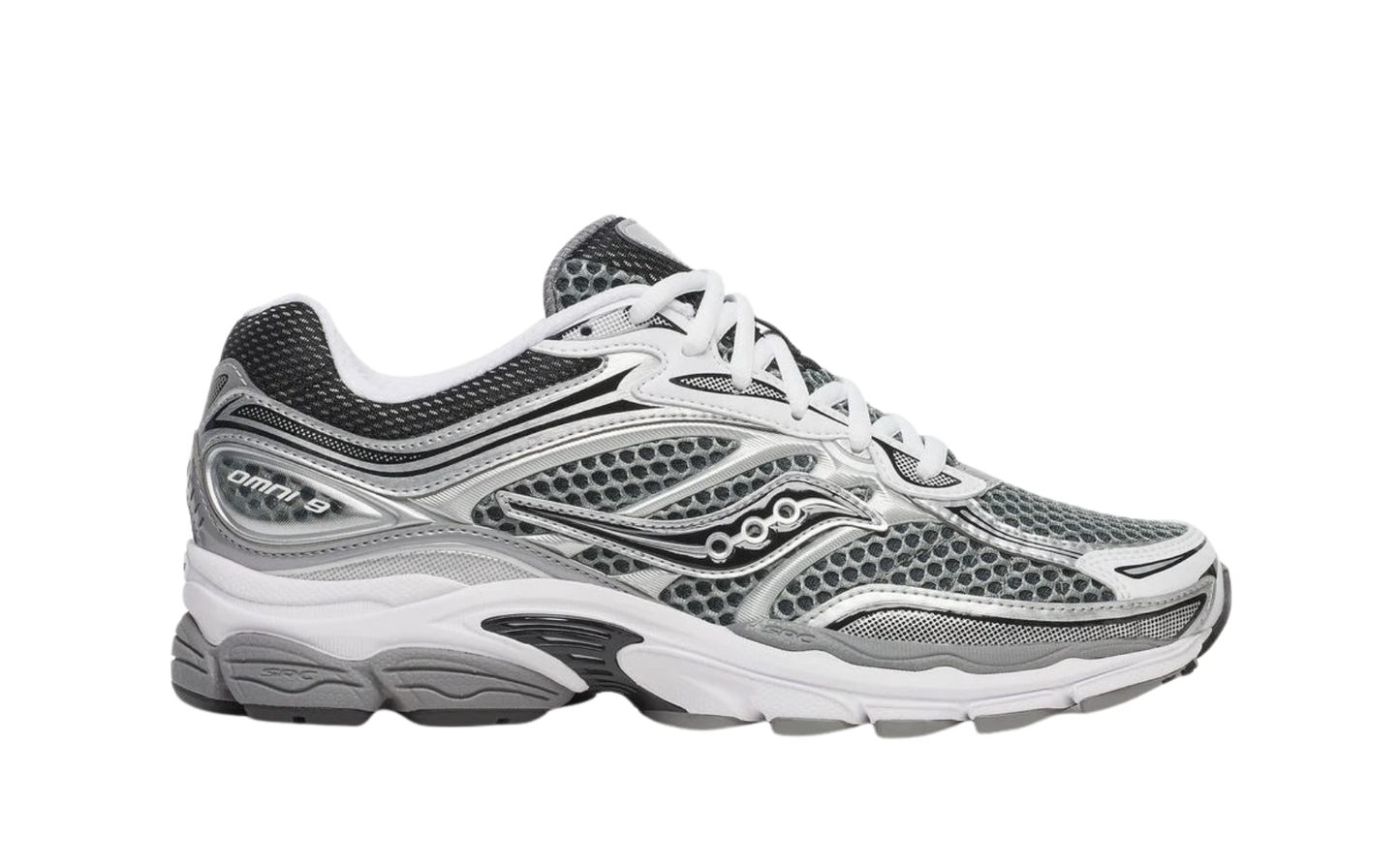 Saucony ProGrid Omni 9 Grey Silver Black