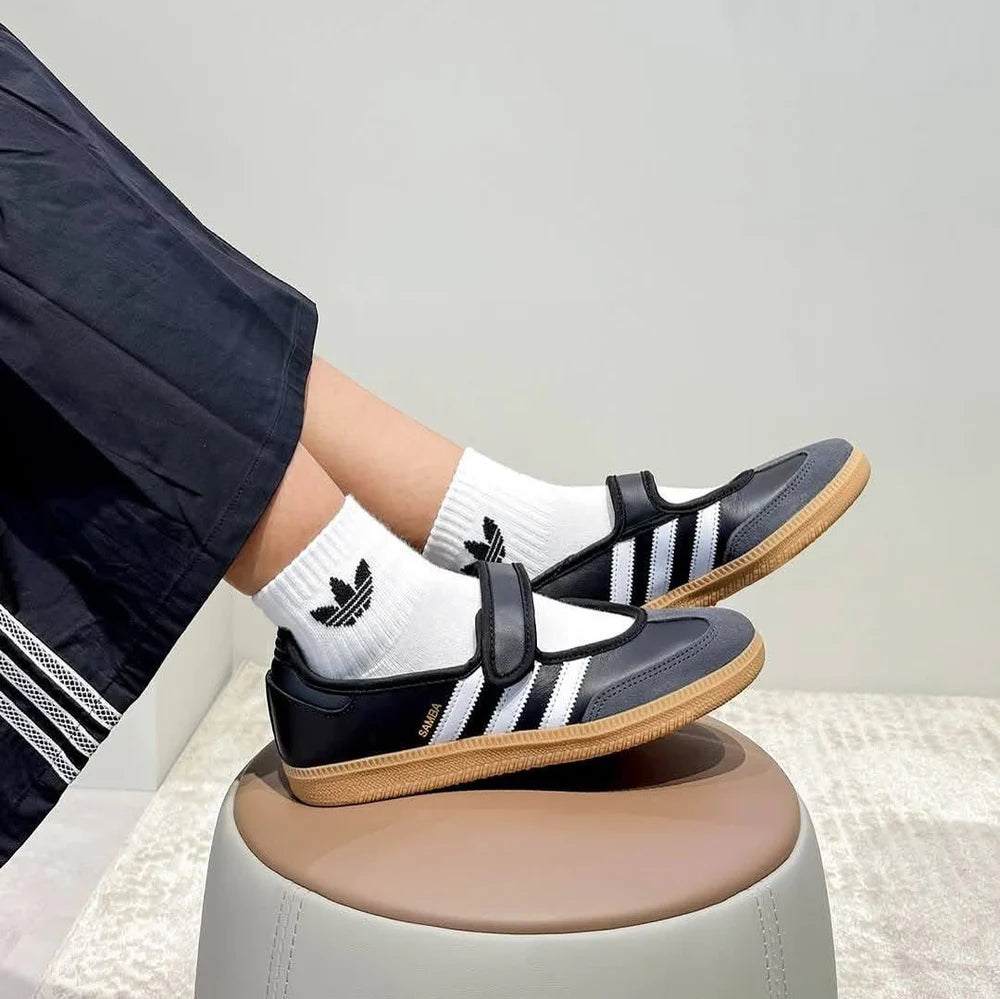 adidas Samba Jane Black White Gum (Women's)
