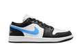 Air Jordan 1 Low Black University Blue White (W)