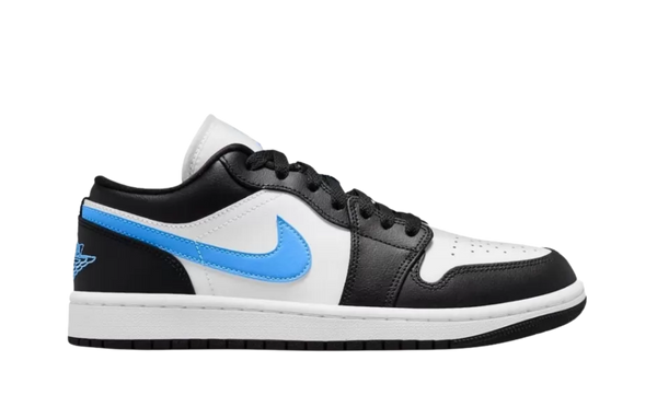 Air Jordan 1 Low Black University Blue White (W)