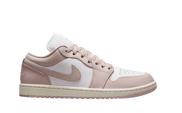 Air Jordan 1 Low White/Pink Oxford-Sail