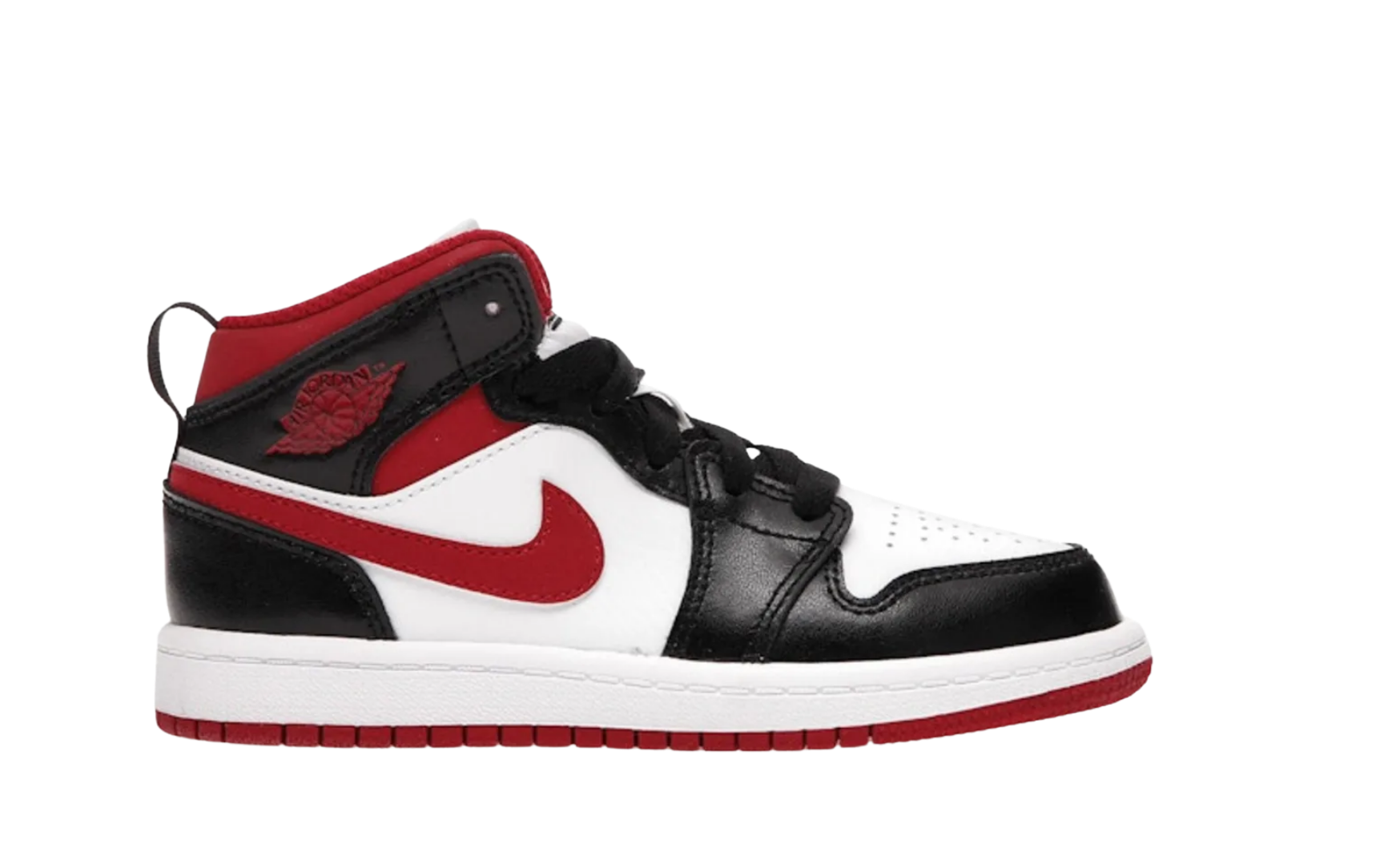 Jordan 1 Mid Gym Red Black White (PS)