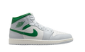 Air Jordan 1 Mid White Pure Platinum Pine Green (GS)