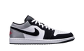 Jordan 1 Low White Fire Red Black Matte Silver