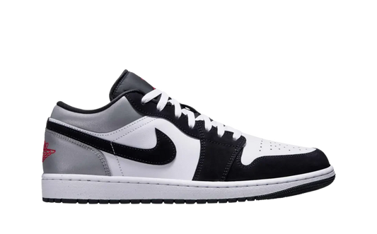 Jordan 1 Low White Fire Red Black Matte Silver