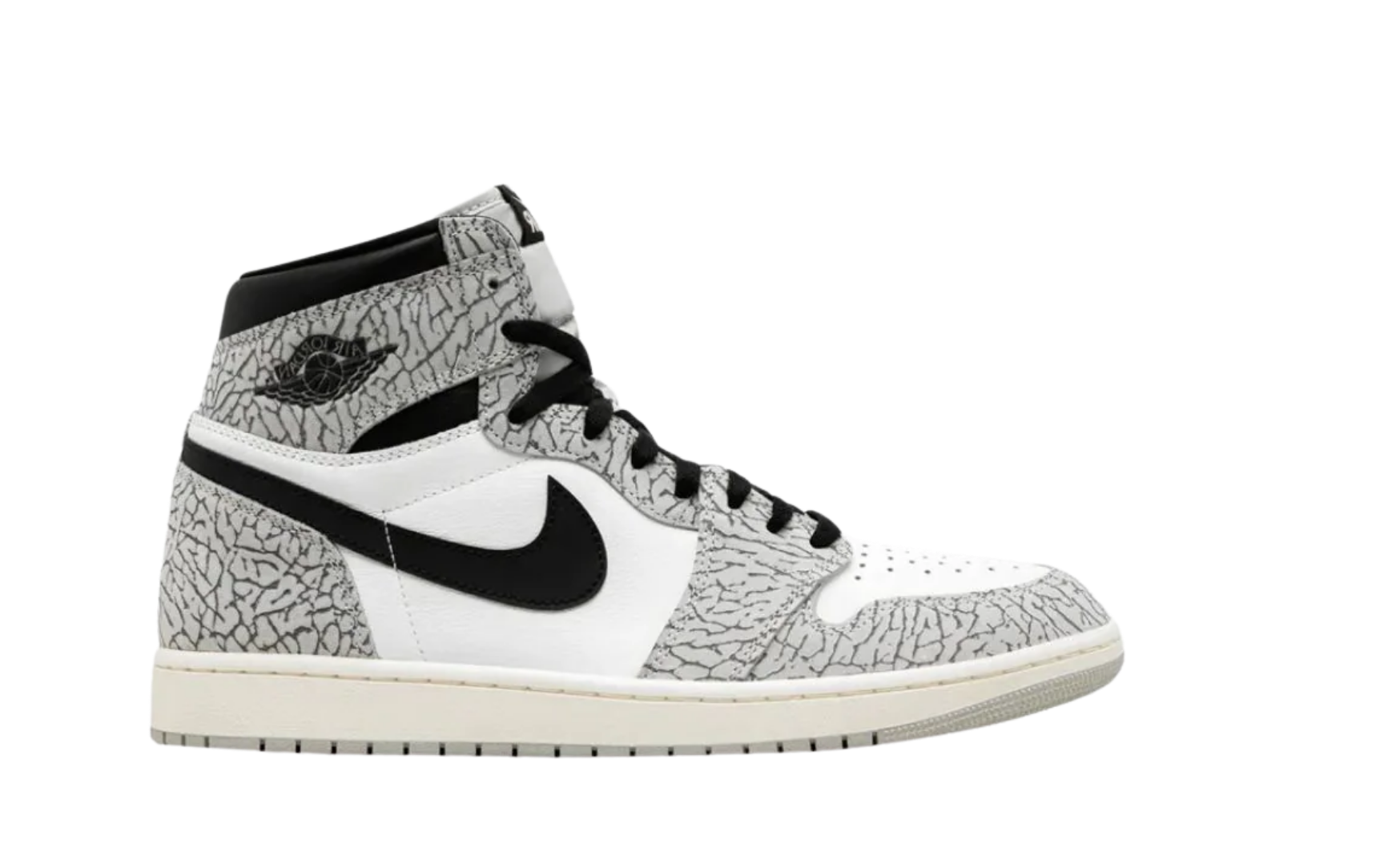 Jordan 1 Retro High OG White Cement