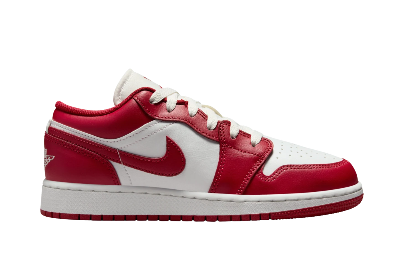 Air Jordan 1 Low (GS) Red/White